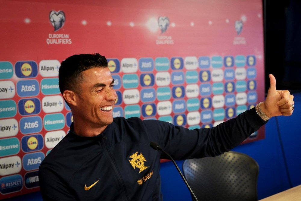 Simone Inzaghi à Ronaldo. efe