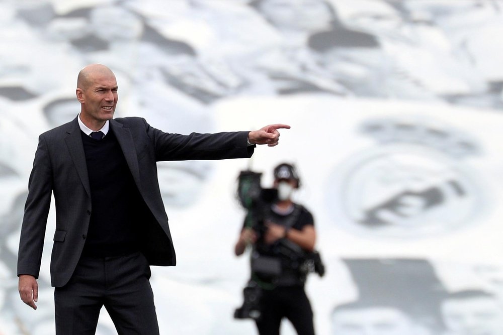Zidane recusou o Olympique de Marseille. EFE