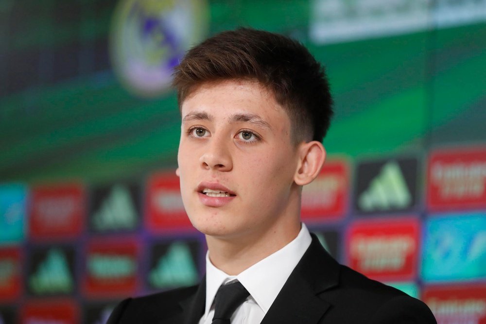 Arda Guler is yet to make his debut for Real Madrid. EFE