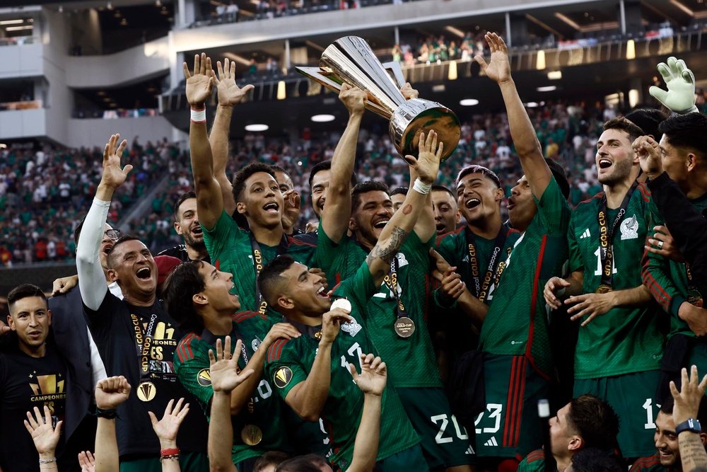 México, campeón de la Copa Oro. EFE