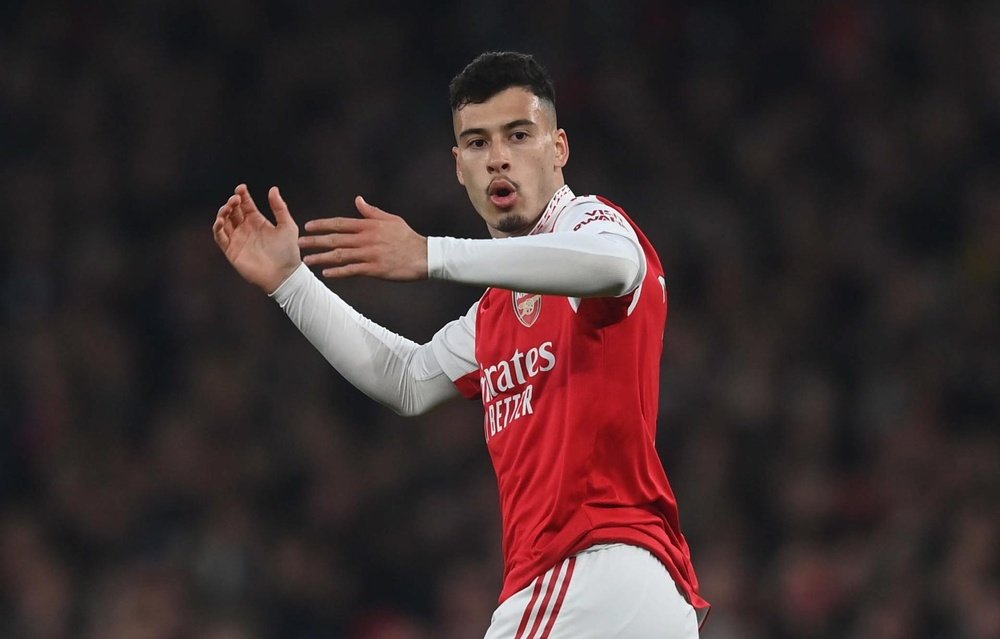 Martinelli sustained the problem during Arsenal’s win over Sheffield United. EFE
