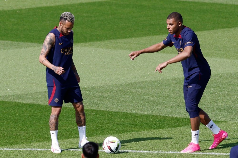 Neymar pourrait retrouver les terrains face à Al Nassr. EFE