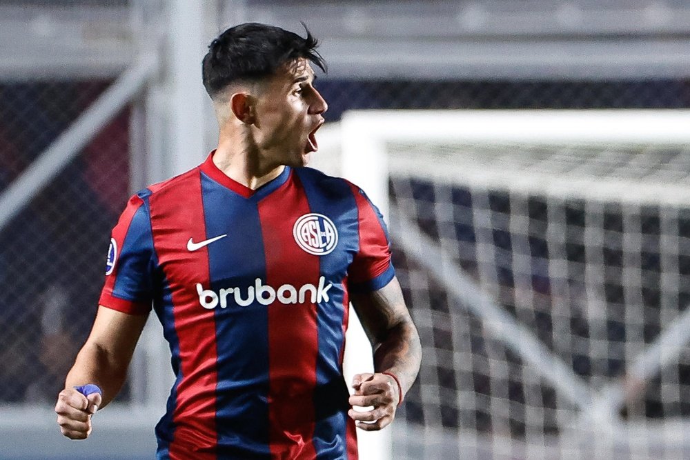 Bareiro, autor de 9 de los 10 goles de San Lorenzo en los últimos 2 meses. EFE