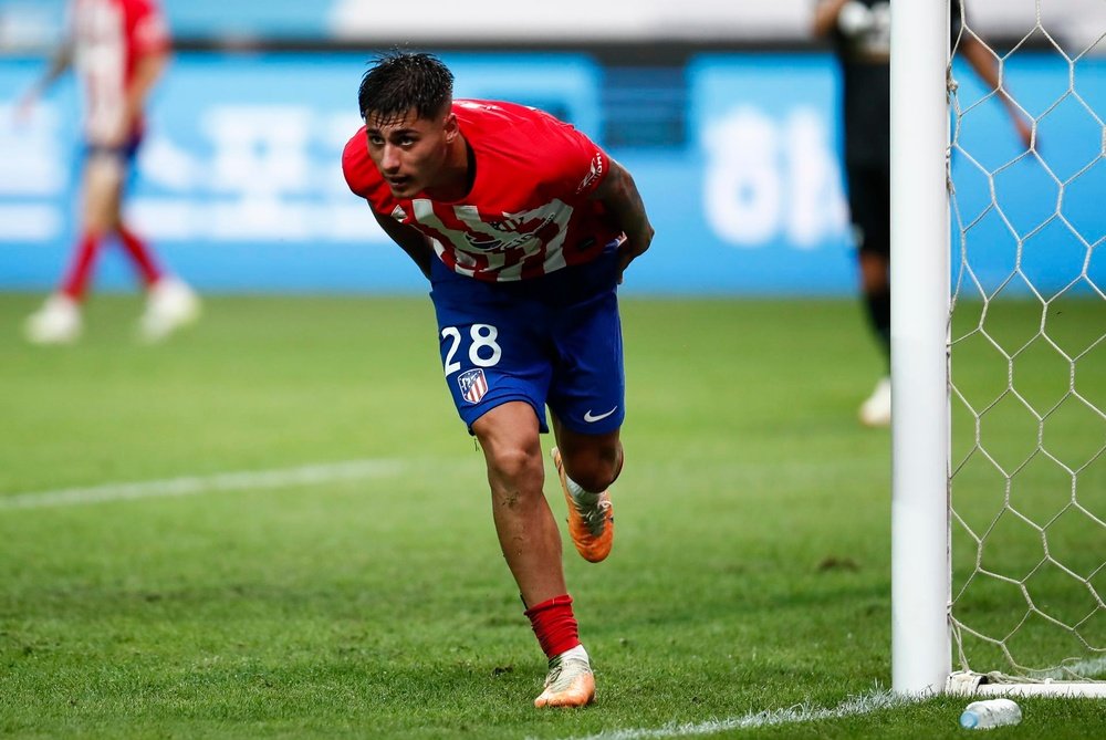 Atletico youth product Carlos Martin is set to go on loan to Alaves this season. EFE