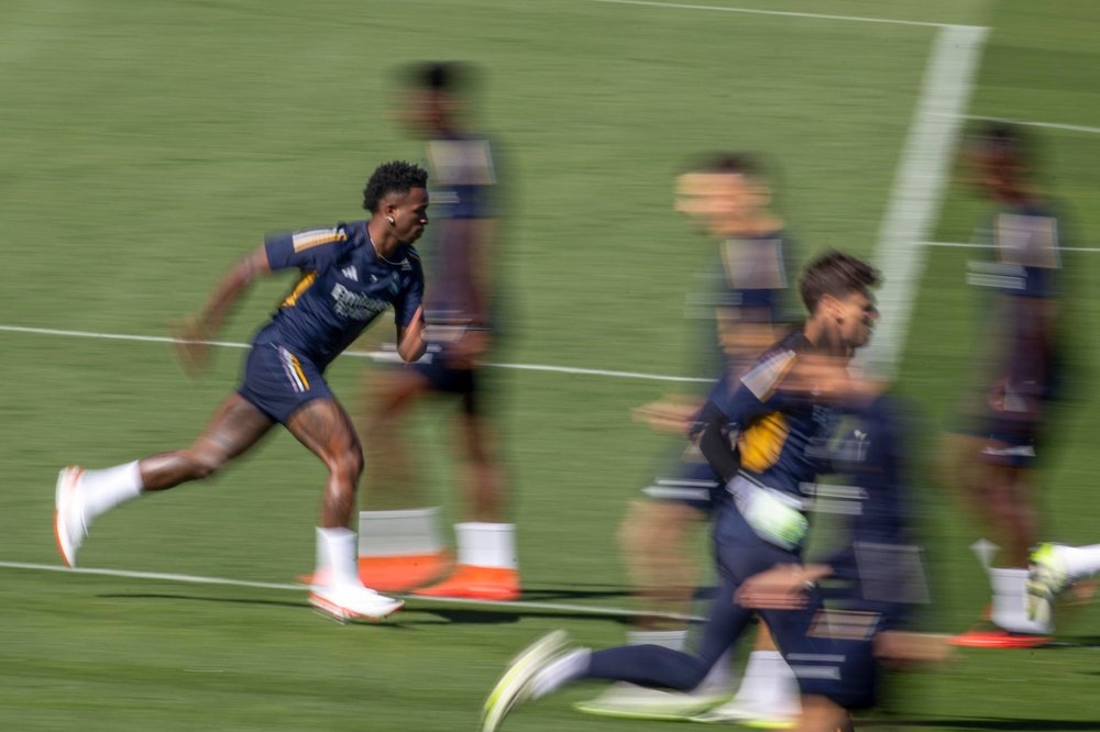 Vinicius Jr has recovered from muscle injury. EFE