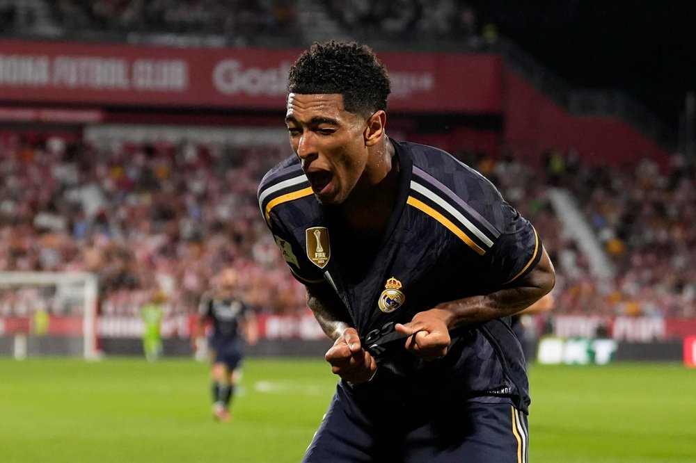 Jude Bellingham is loving life at Real Madrid. EFE