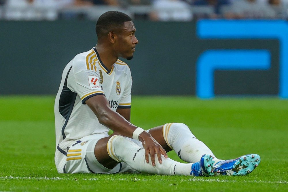 Alaba starts for Real Madrid against Girona after 14 months. EFE/ Kiko Huesca