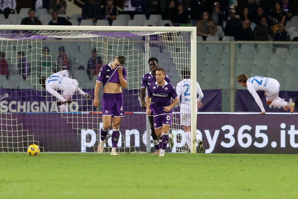 El Empoli venció a la Fiorentina por 0-2. EFE