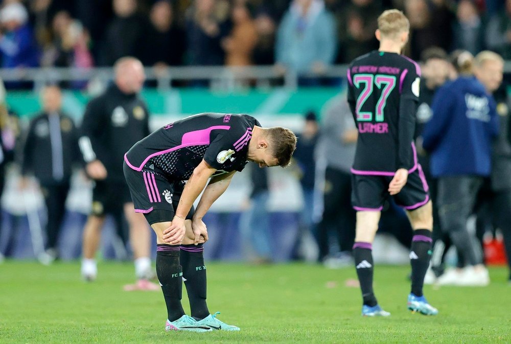 El Bayern de Múnich fue eliminado de la Copa de Alemania. EFE