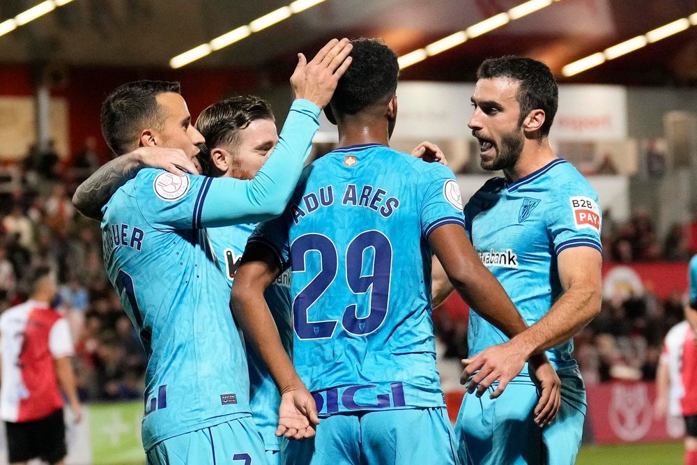 El Athletic venció por 1-2 al Rubí. EFE
