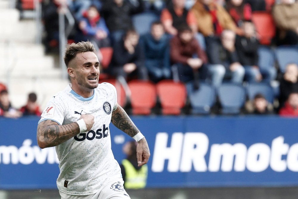 Aleix Garcia could leave Girona this summer. EFE