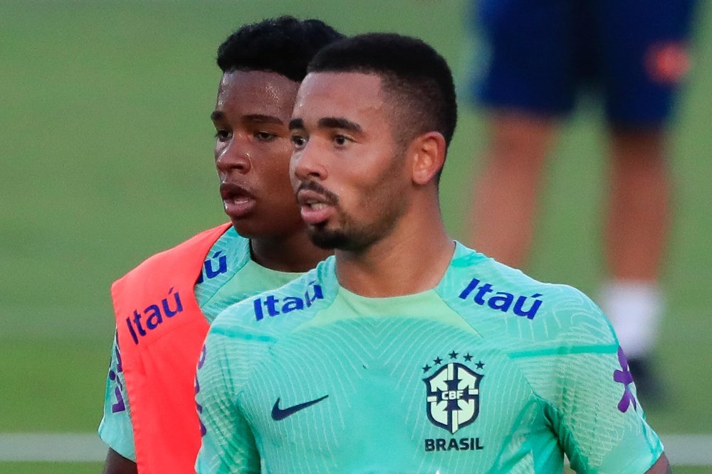 Gabriel Jesus devrait faire son retour contre l'Argentine. EFE