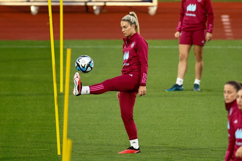 Alexia abandona a Seleção Espanhola. EFE/Rodrigo Jiménez