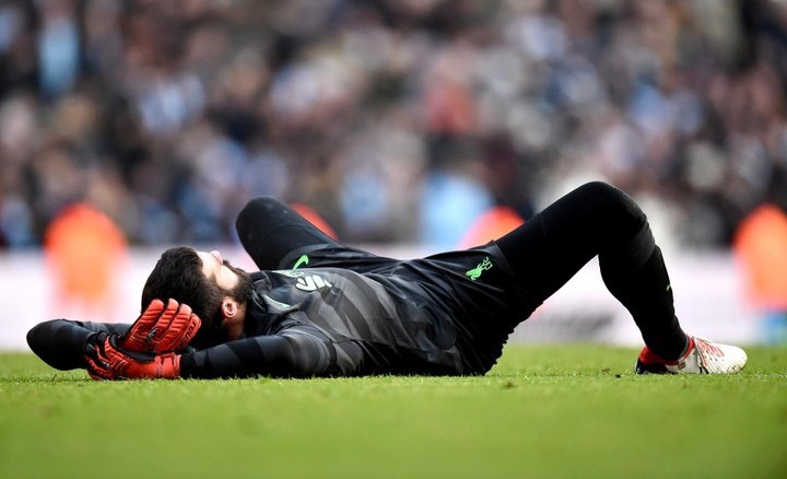 Alisson was expected to face a spell on sidelines. EFE