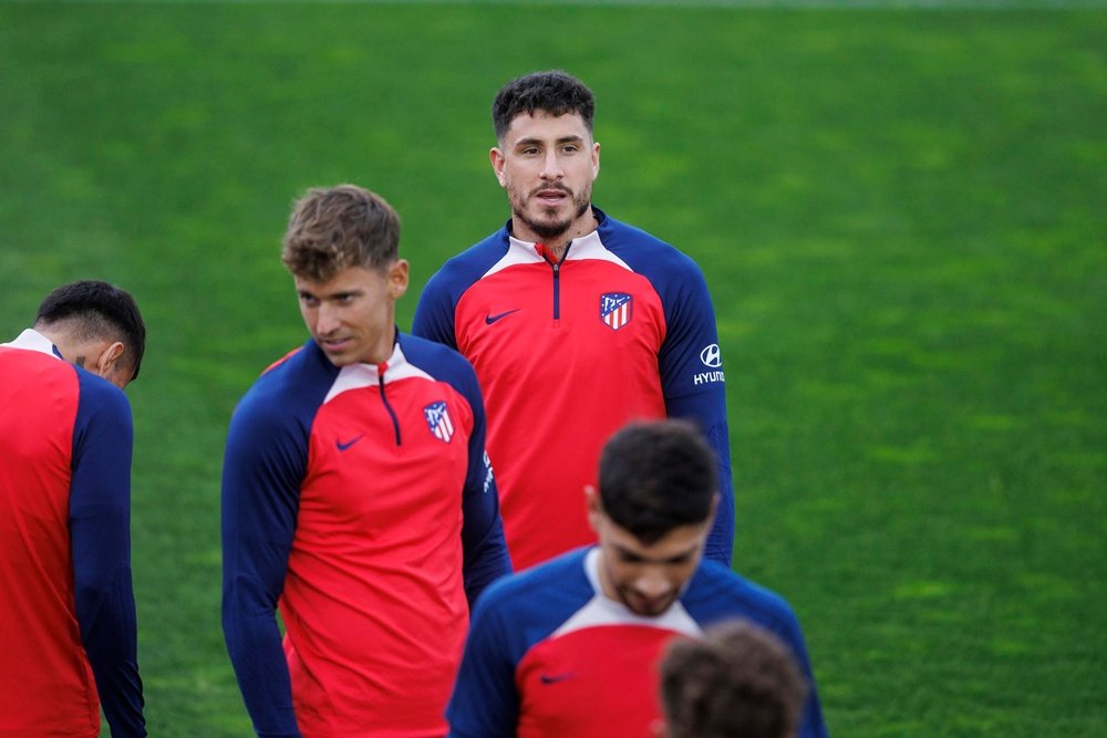 Gimenez scored Atletico's winning goal on Thursday. EFE