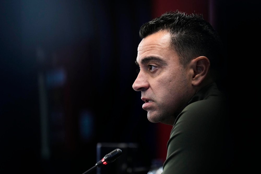 Xavi admitted that his team were not at their best against Antwerp. AFP