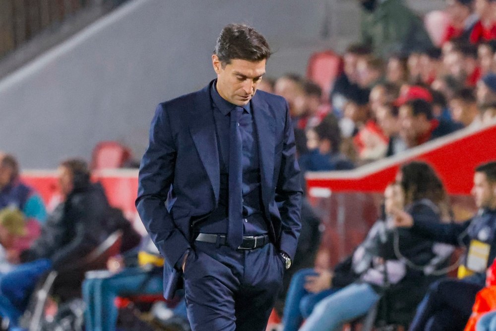 Diego Alonso managed 14 games with Sevilla. EFE