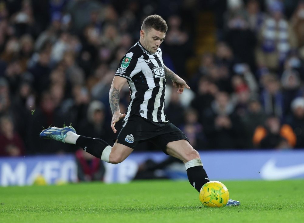 Palmer impressed captain Kieran Trippier in England's training camp. EFE