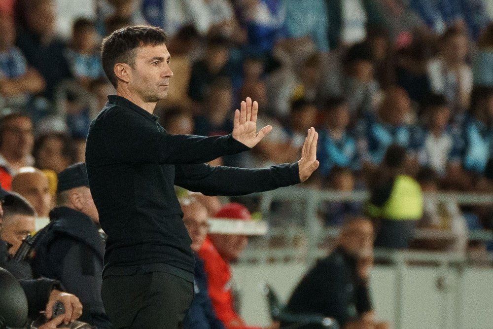 El Sporting se encomienda a Garitano para la salvación. EFE/Archivo