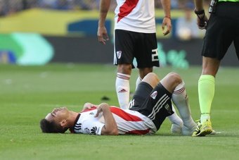 O River Plate perdeu por uma margem mínima para o Huracán. O único gol da partida (1-0) foi marcado por Mazzantti, cujo passe ainda pertence ao 'Millonario'. O jogador foi imediatamente expulso após marcar por tirar a camisa, pois já havia recebido outro cartão amarelo.