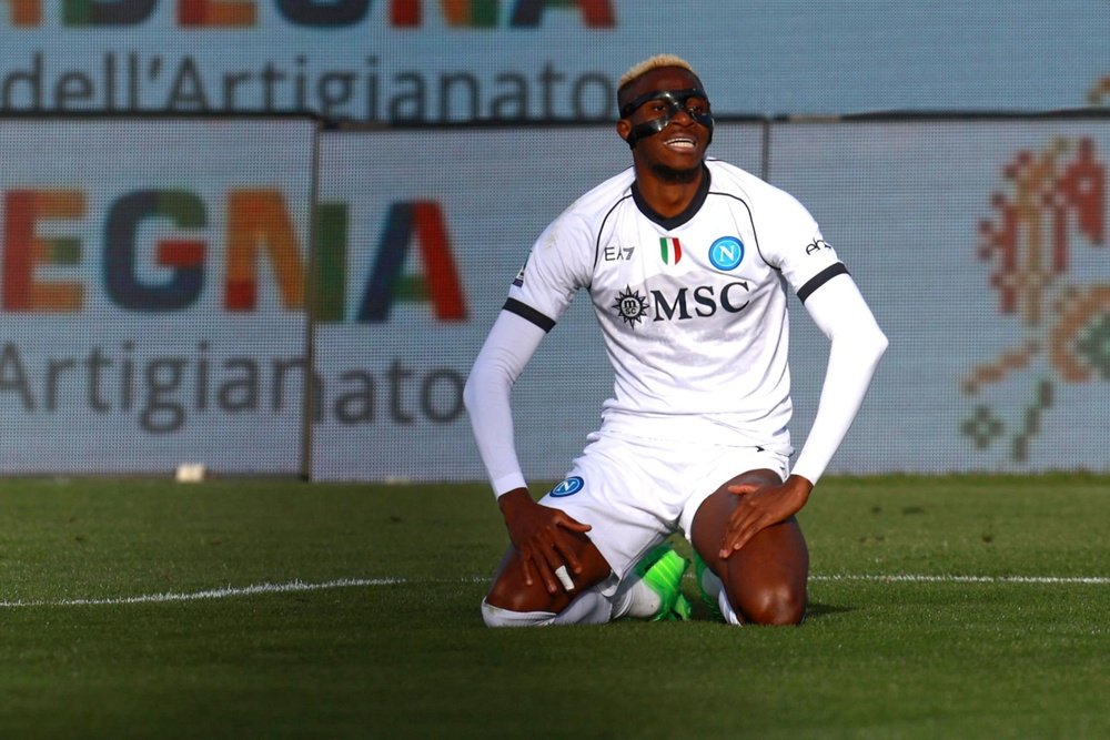 Osimhen will play in Turkey this season. EFE
