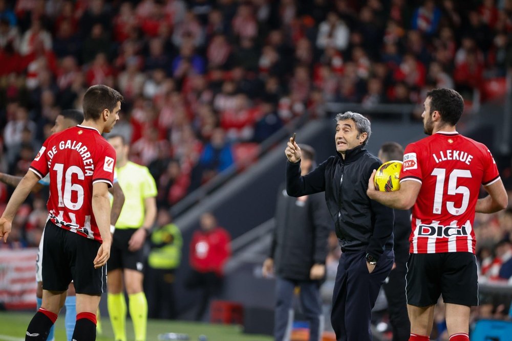 Athletic Club face Mallorca in the Copa del Rey final on Saturday. EFE