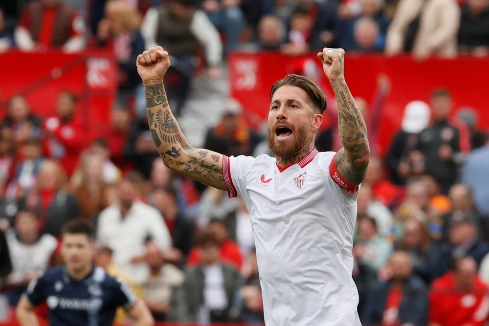 Ramos spoke about Sevilla's current situation. EFE
