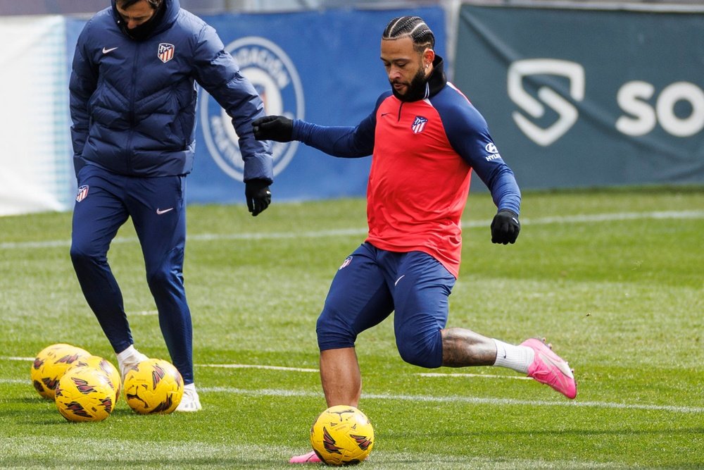 Memphis Depay has a market value of 22.3 million euros. EFE
