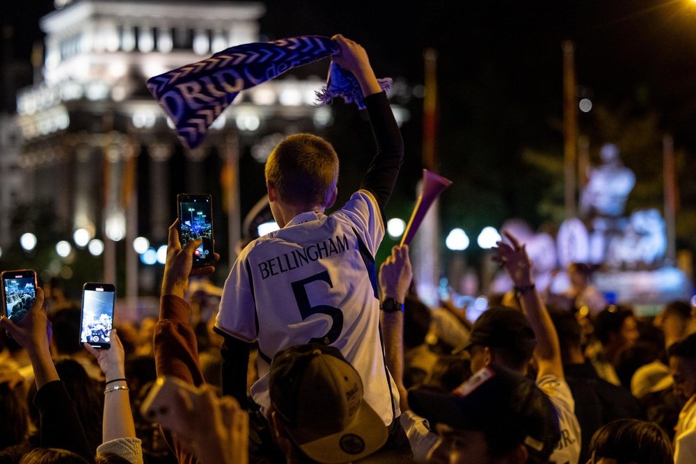 Madrid were crowned La Liga champions last Saturday. EFE