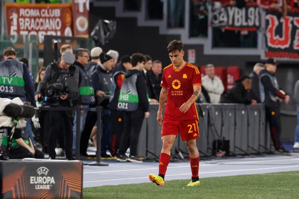 Dybala has made 77 appearances for Roma. EFE