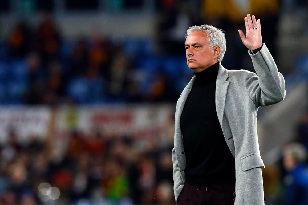 Jose Mourinho has been without a club since the end of his time at Roma. EFE