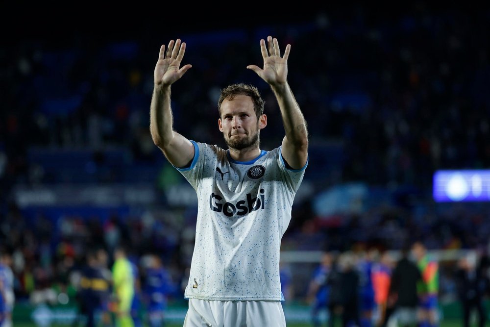 Blind joined Girona as a free agent last summer. EFE