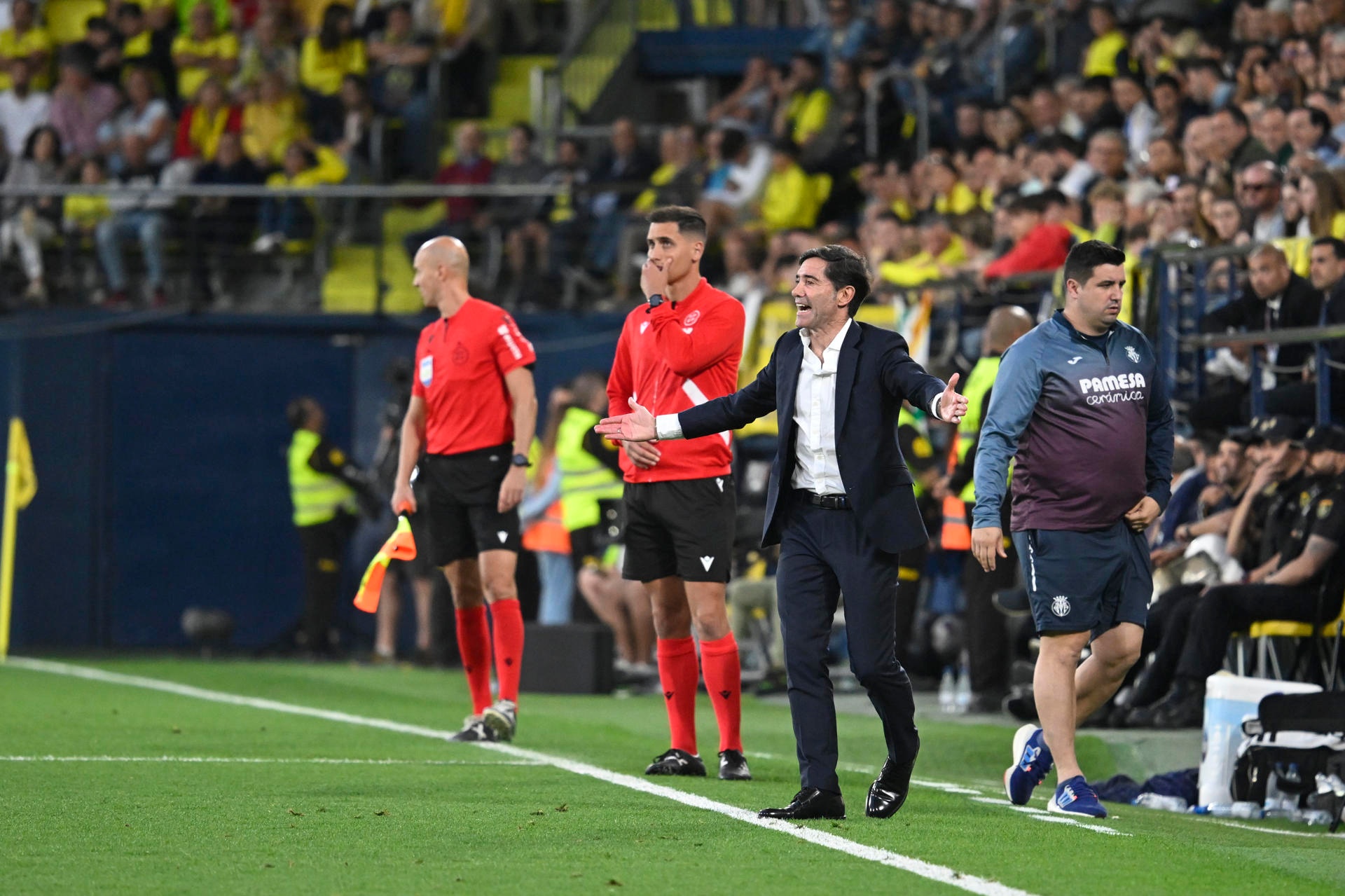 Marcelino banned for three matches for belittling referee