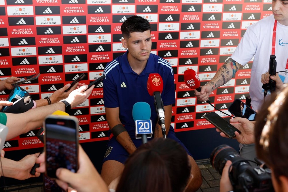 Niente Arabia Saudita: Morata resta all'Atletico. EFE