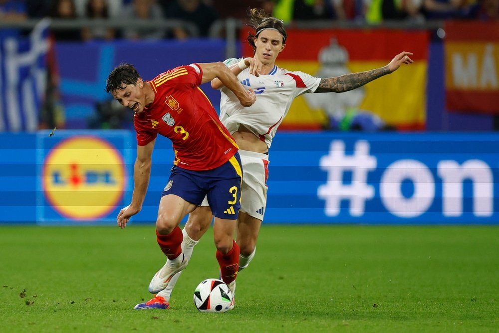 Robin Le Normand will not talk about his future until the Euro 2024 ends. EFE