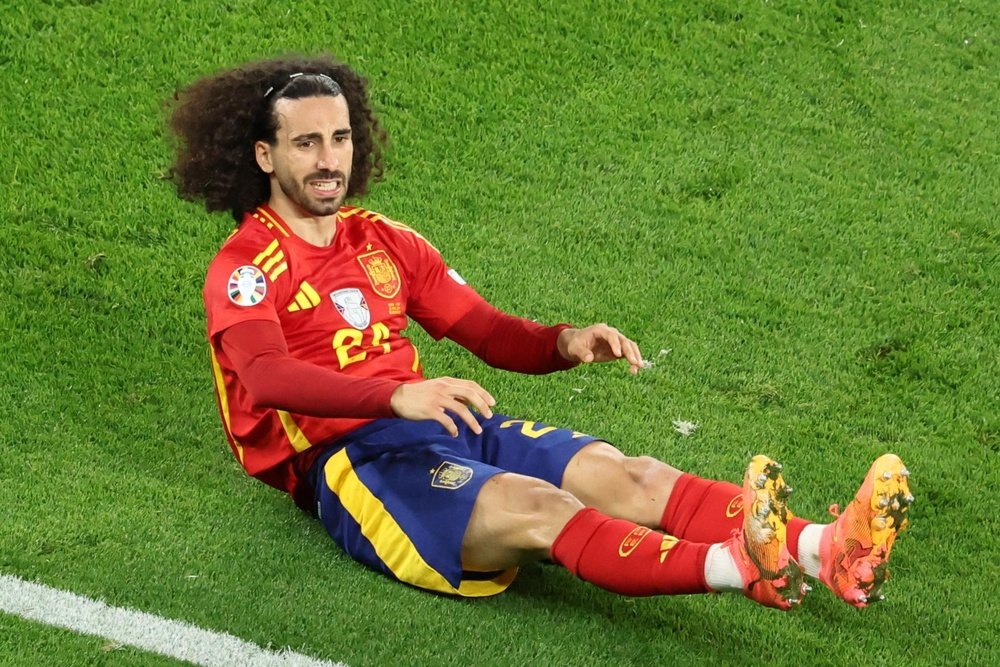 Cucurella said UEFA taking back their decision on the penalty after 2 months benefits no one. EFE
