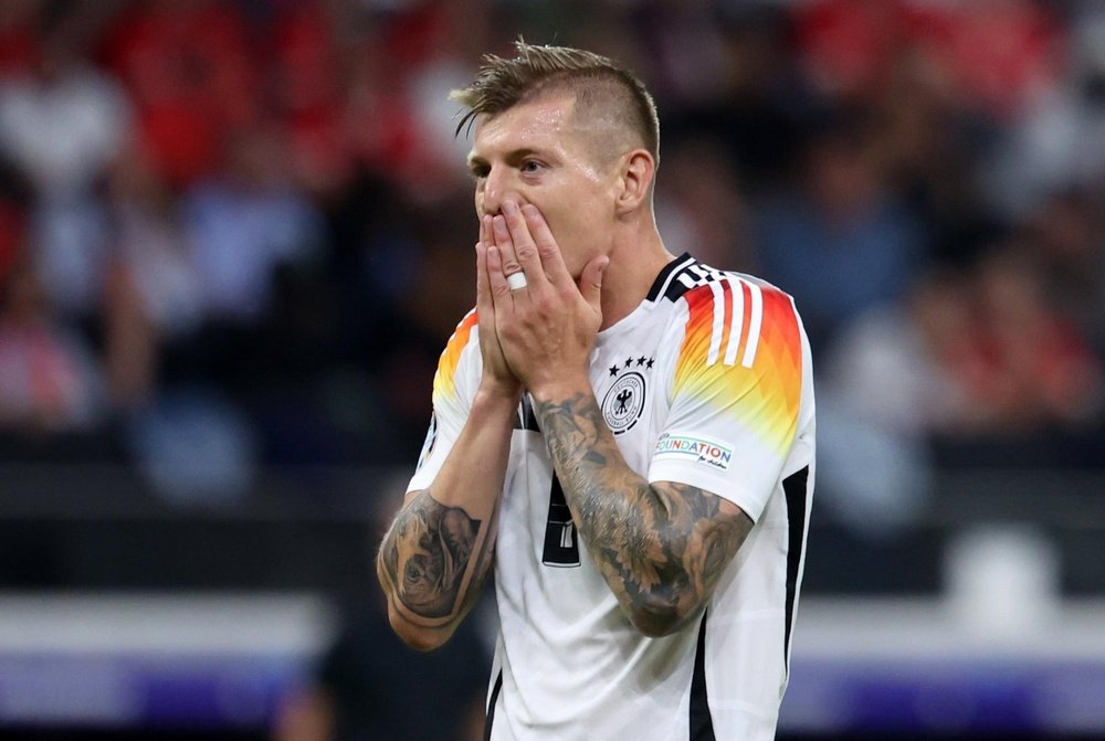 Joselu hopes Spain match will be Kroos' last game. EFE