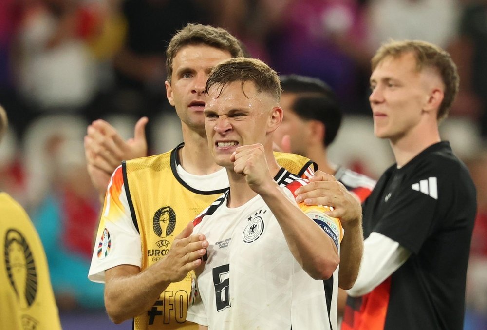 Kimmich has now committed his future to the Bavarian club. EFE