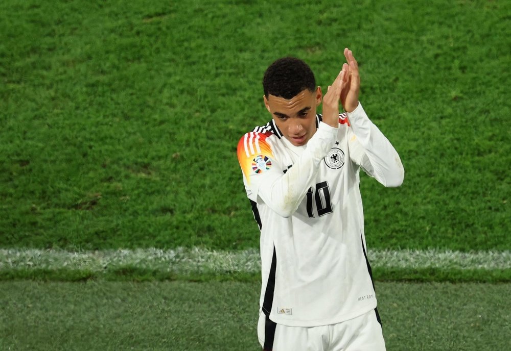 Musiala pode estender seu contrato com o Bayern. EFE