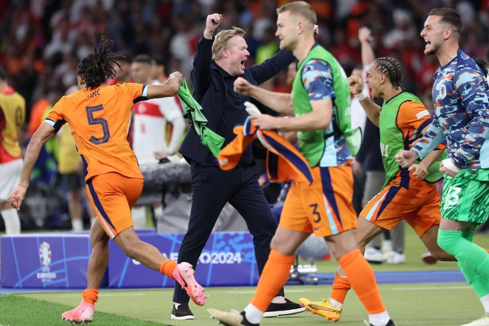 Koeman prefers Spain in the final. EFE