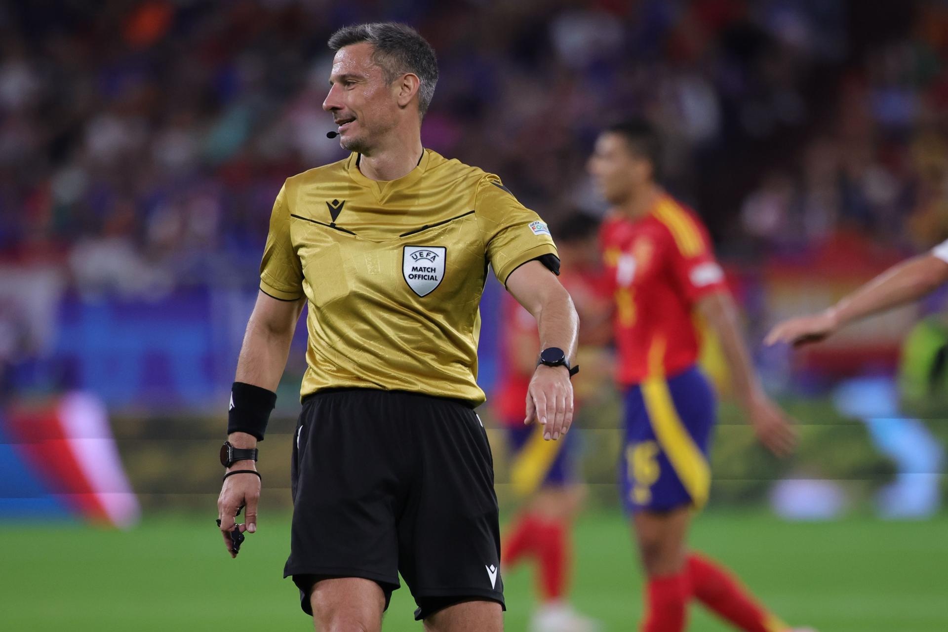 El árbitro de la final Borussia-Madrid, elegido para pitar el 'Clásico' de Turquía