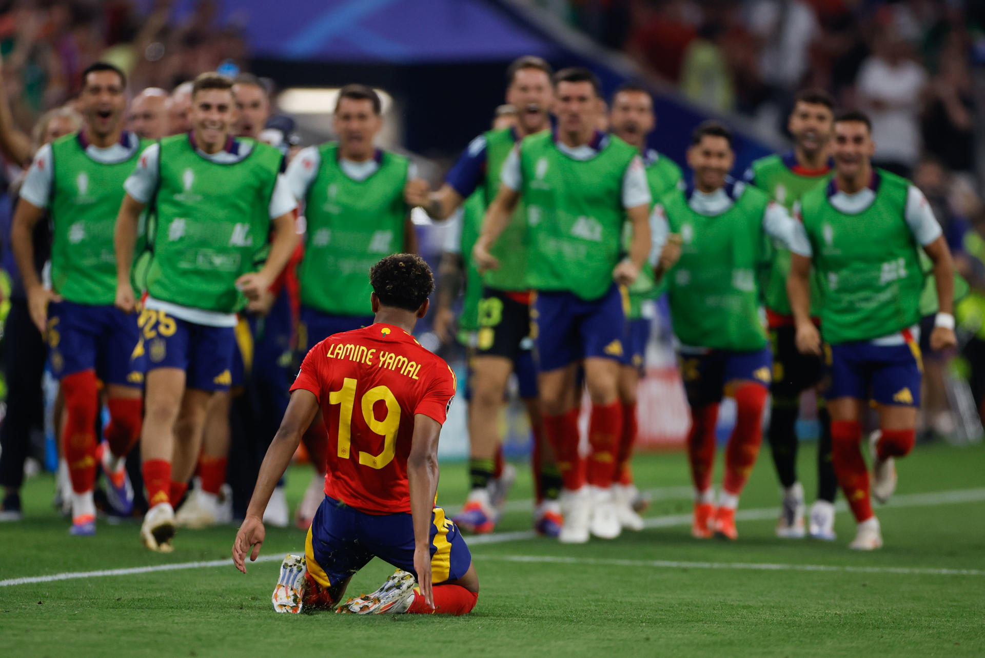 Lamine Yamal was crowned European champion with Spain