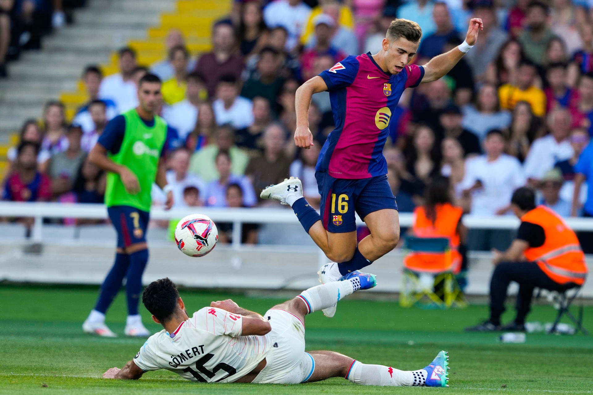 Fermín debería volver contra el Sevilla. EFE