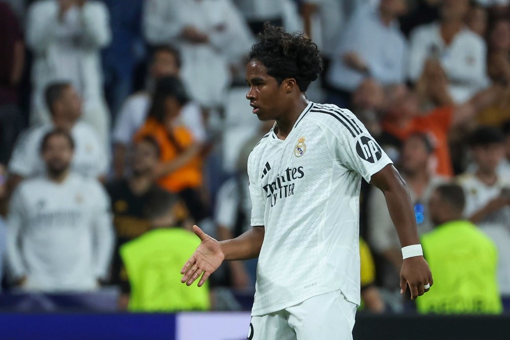 Endrick ha commentato il debutto. EFE