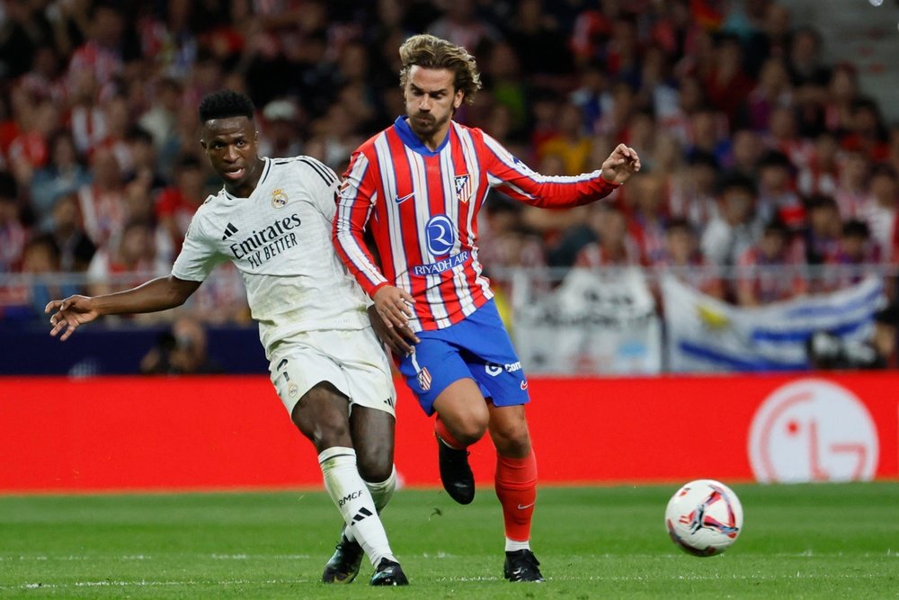 Four Atletico fans have been arrested for promoting a hate campaign against Vini. EFE