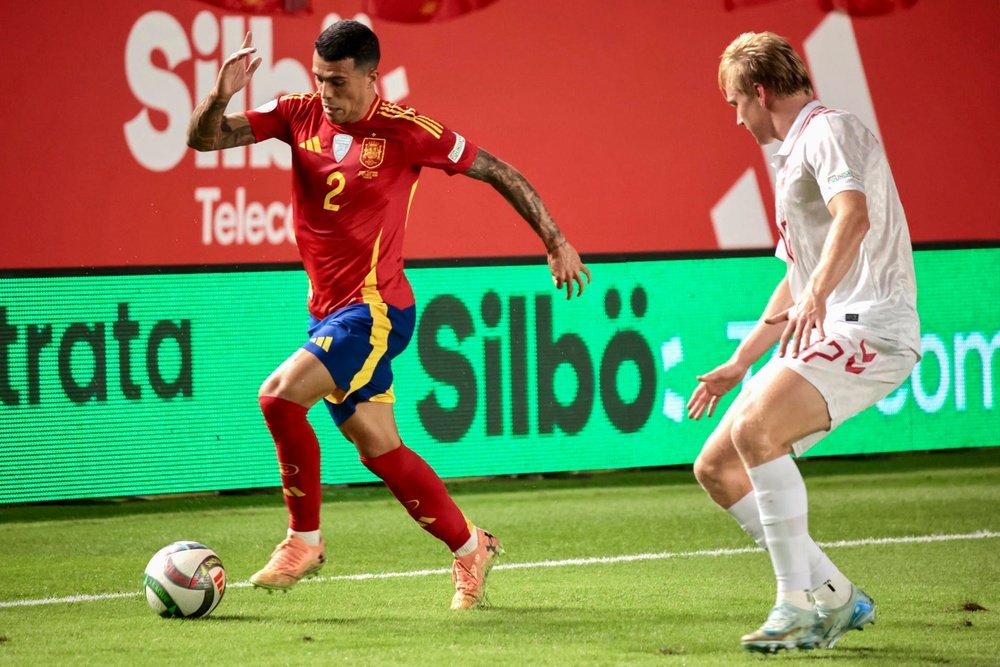 Spain beat Denmark 1-0 in the Nations League on Saturday. EFE