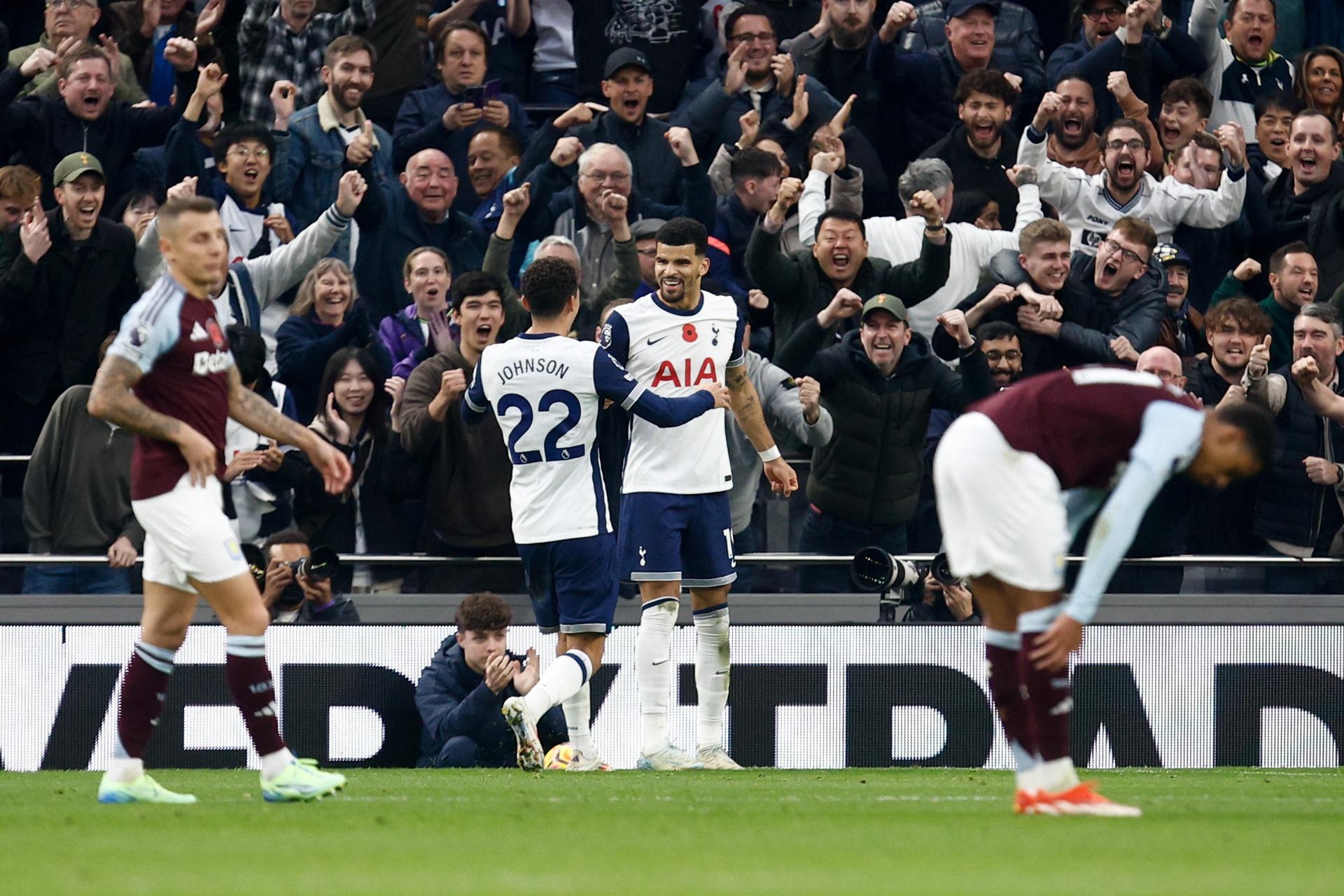 El Tottenham le da la puntilla al Aston Villa