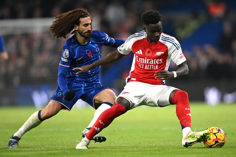 Cucurella proud of the performances produced this season. AFP