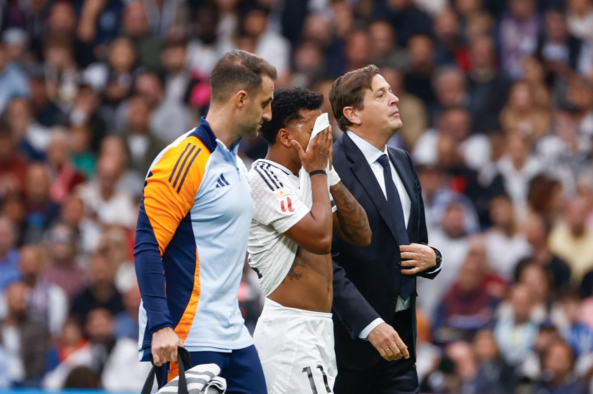 Le Real Madrid pense à une profonde réogarnisation de son staff médical. EFE