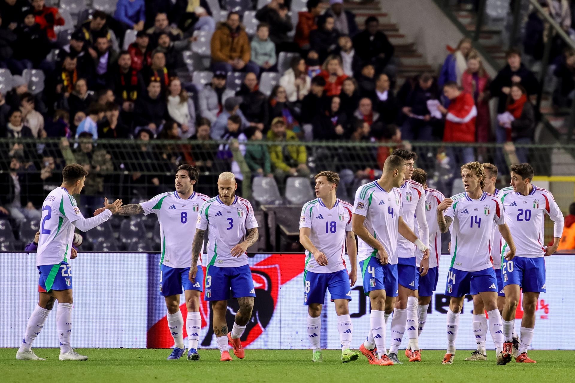 La Nazionale Azzurra resta imbattuta in Nations League e vince in casa del Belgio per conquistare la qualificazione matematica ai quarti di finale. Decide la solitaria rete di Sandro Tonali.